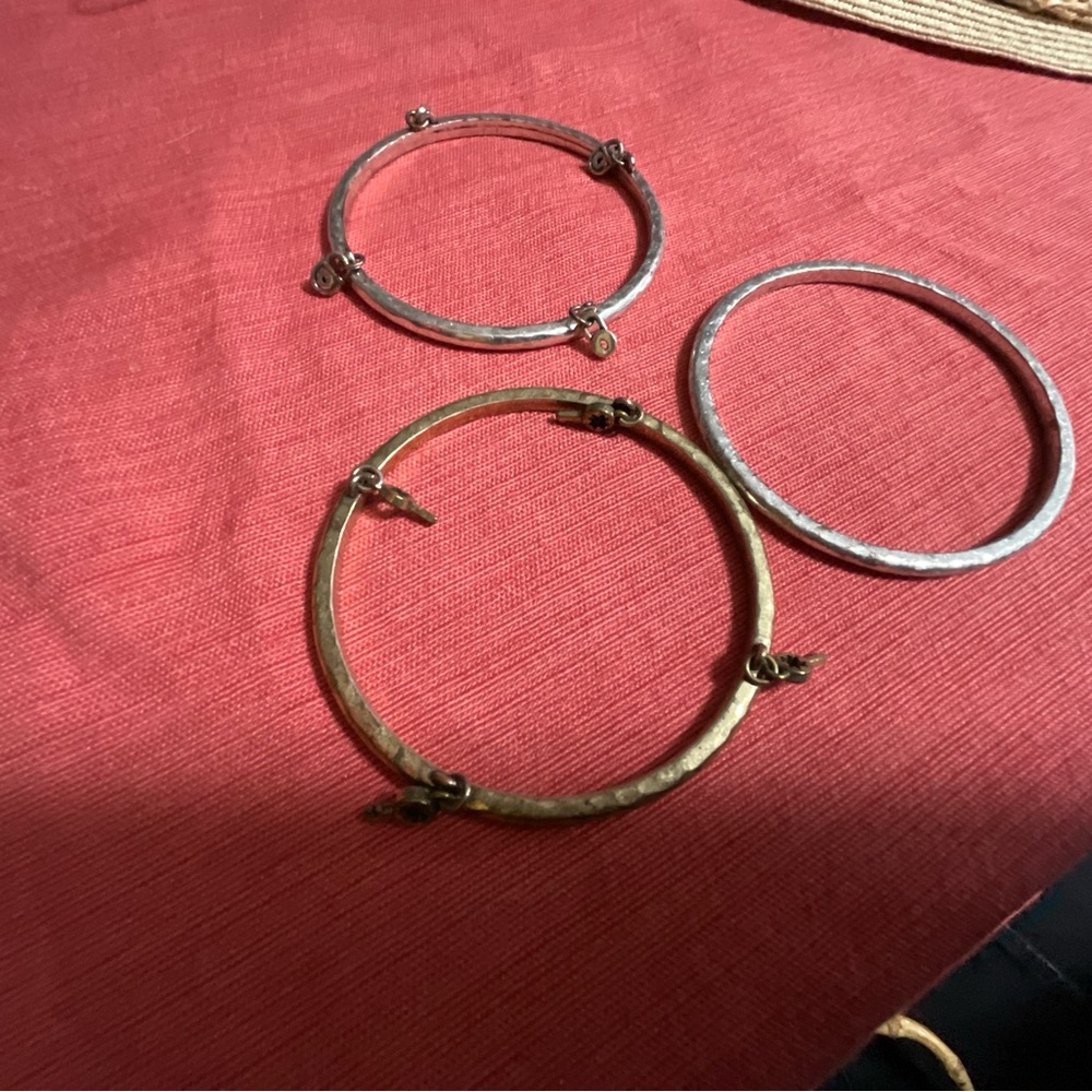 Lucky Brand - Gold and Silver Bangles Set